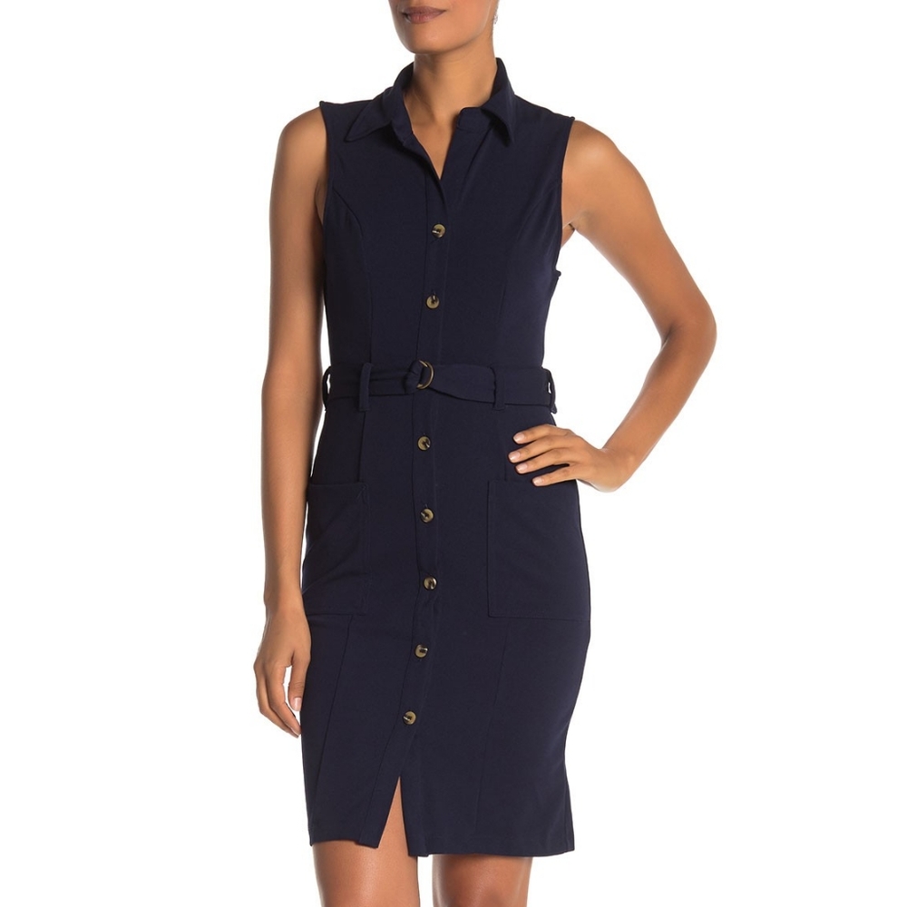 Max+Ash Button Down Dress